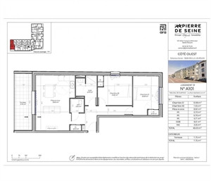 t3 à la vente -   76250  DEVILLE LES ROUEN, surface 65 m2 vente t3 - UBI464384096